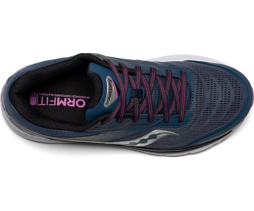 Saucony Echelon 8 Wide Women's Running Shoes Navy | AU 103NWYB